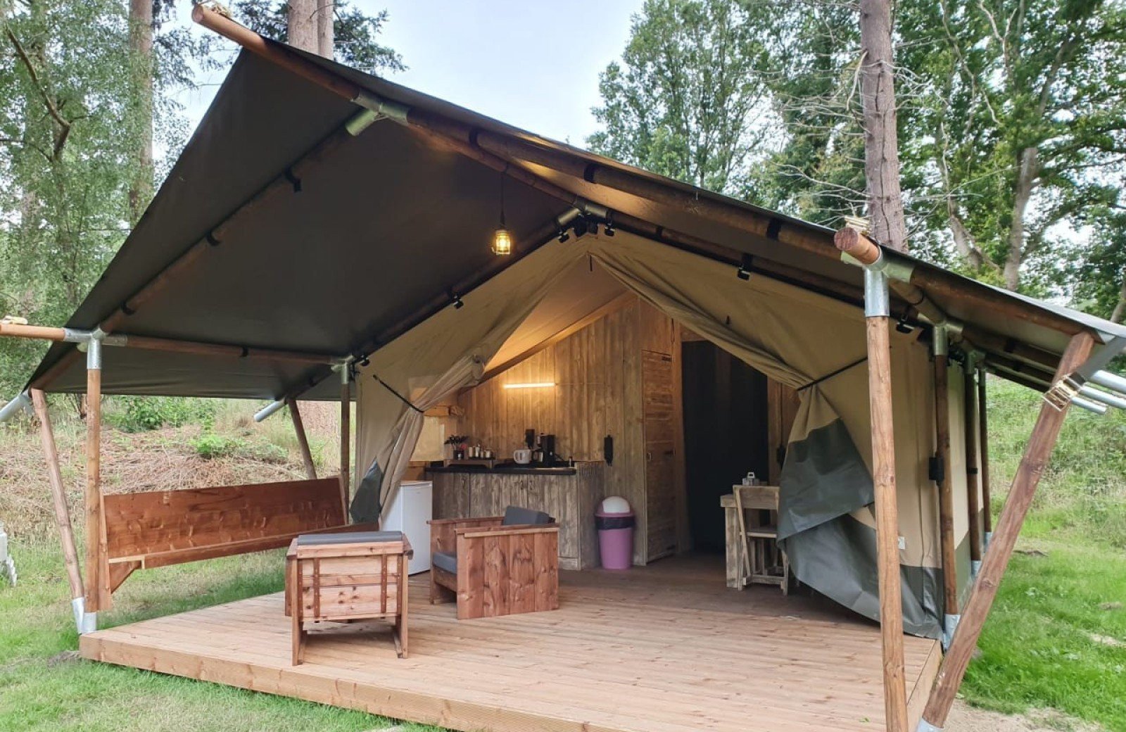 Camping de chenefleur safaritenten